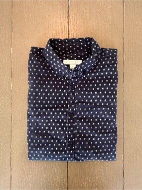 Authentic BURBERRY Boys’ Long-Sleeve Linen Button Down Shirt • Size 8Y (128cm)